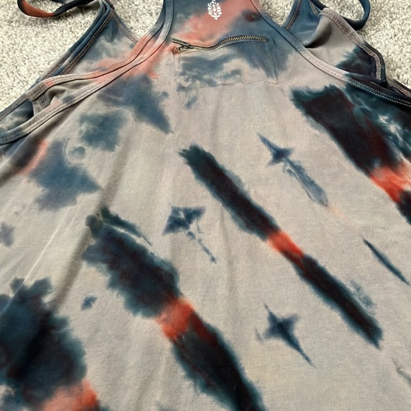 Free People Hot Shot Mini Dress in 🔥 Custom Tie Dye 🔥 - Picture 6 of 10